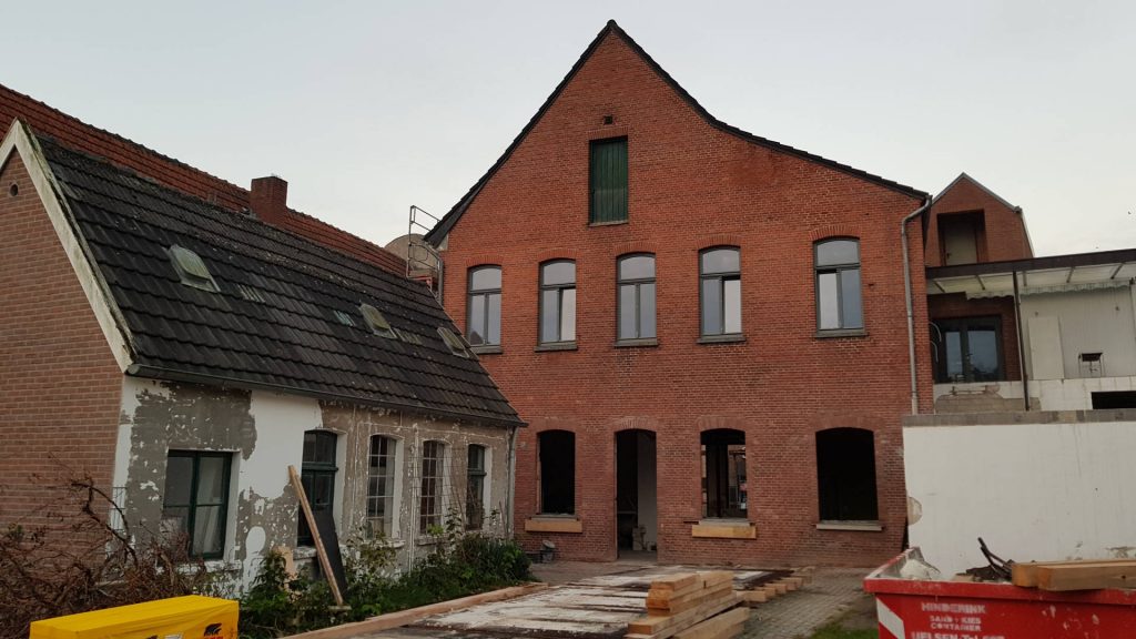 Altbausanierung mit Schnittfugen